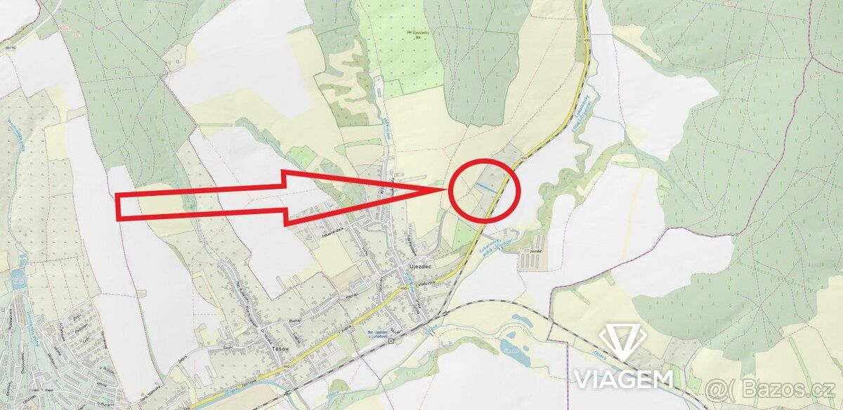 Nabízíme k prodeji rekreační pozemek ve 100% vlastnictví, pa