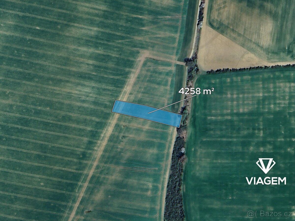 Nabízíme ornou půdu v katastrálním území Strabenice, okres K