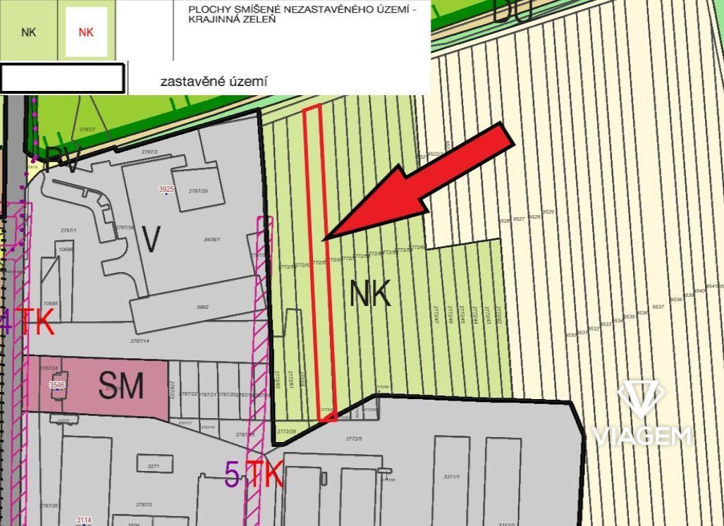 Exkluzivně Vám nabízíme pozemky v katastrálním území Hodonín