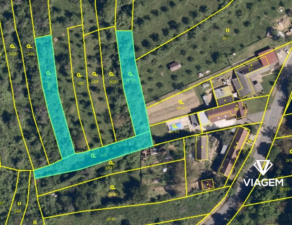 Nabízíme k prodeji zahradu v k.ú. Halenkovice o výměře 1540 