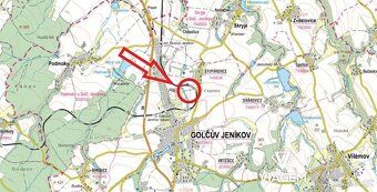 Exkluzivně Vám nabízíme pozemek v katastrálním území Golčův 