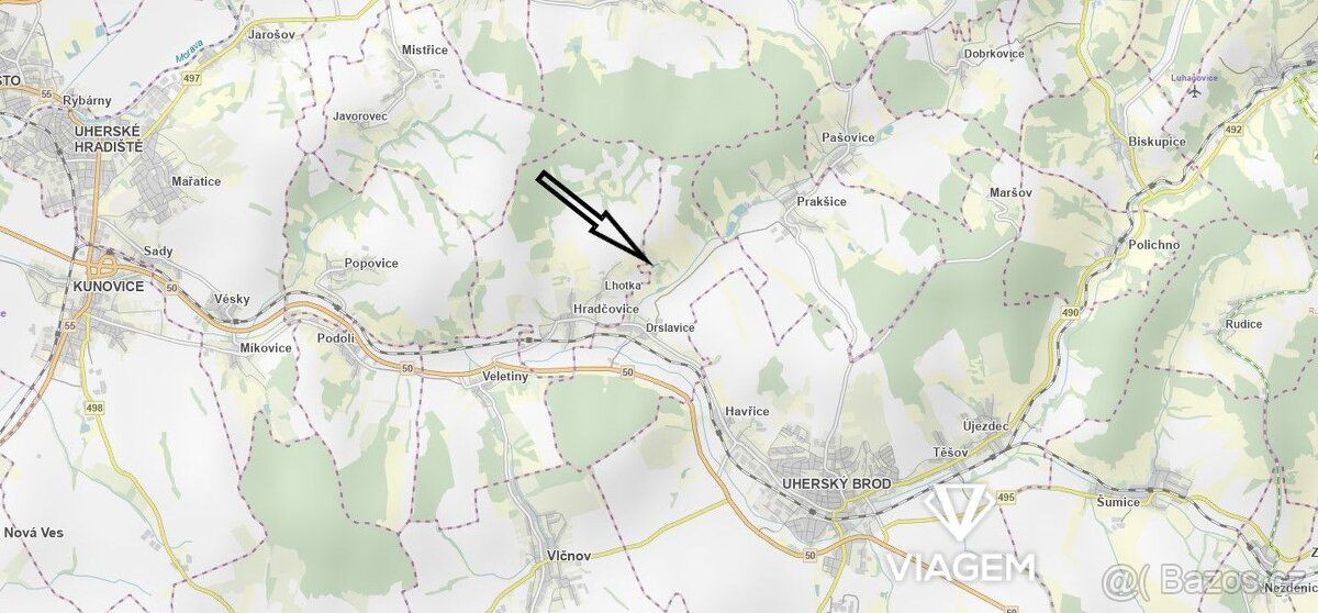 Nabízíme k prodeji pozemek o výměře 969 m² nacházející se v 