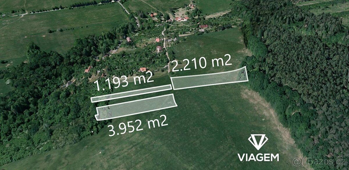 Exkluzivně Vám nabízíme pozemky v katastrálním území Medlovi