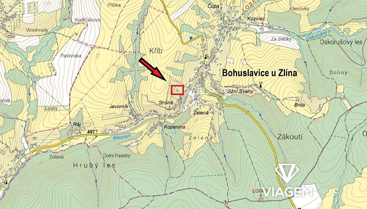 V exkluzivním zastoupení majitele nabízíme pozemek o výměře 