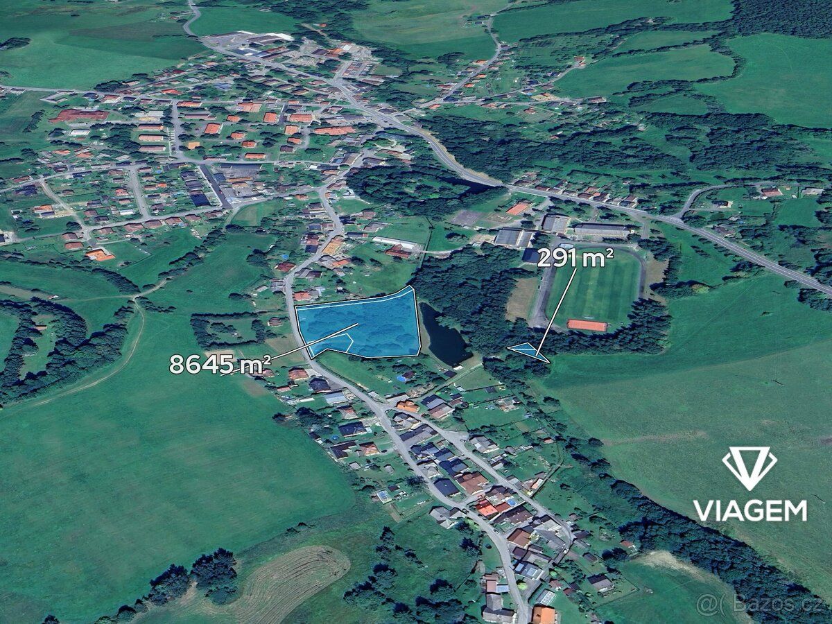 Exkluzivně Vám nabízíme soubor podílů na pozemcích o celkové