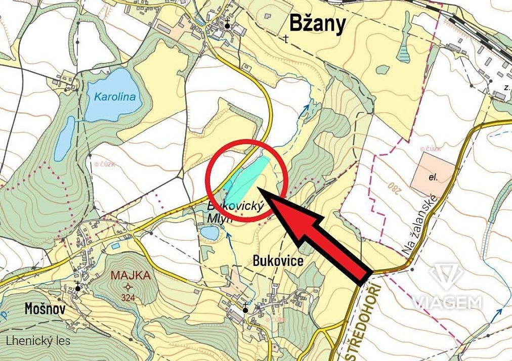 Exkluzivně Vám nabízíme pozemky v katastrálním území Bžany v