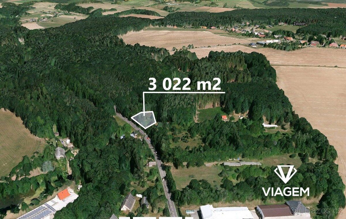 Nabízíme k prodeji pozemek o výměře 3 022 m² v katastrálním 