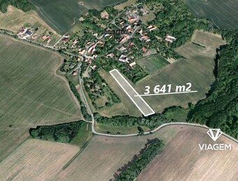 Exkluzivně Vám nabízíme soubor tří pozemků o celkové výměře 
