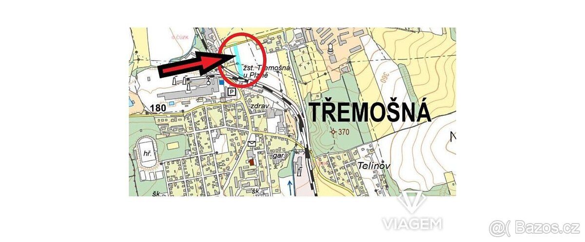 Exkluzivně Vám nabízíme pozemek v katastrálním území Třemošn