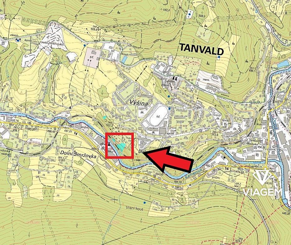 Nabízíme Vám ke koupi pozemky v katastrálním území Tanvald, 