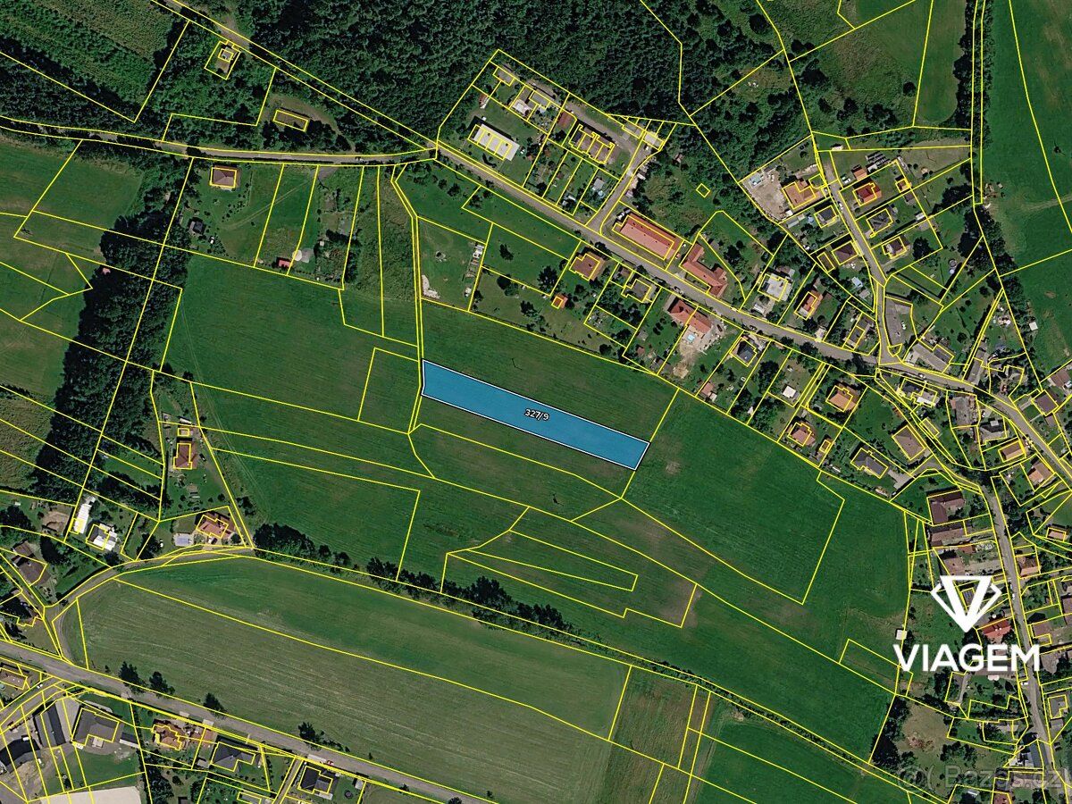 Exkluzivně Vám nabízíme pozemek o výměře 2 641 m² v katastrá