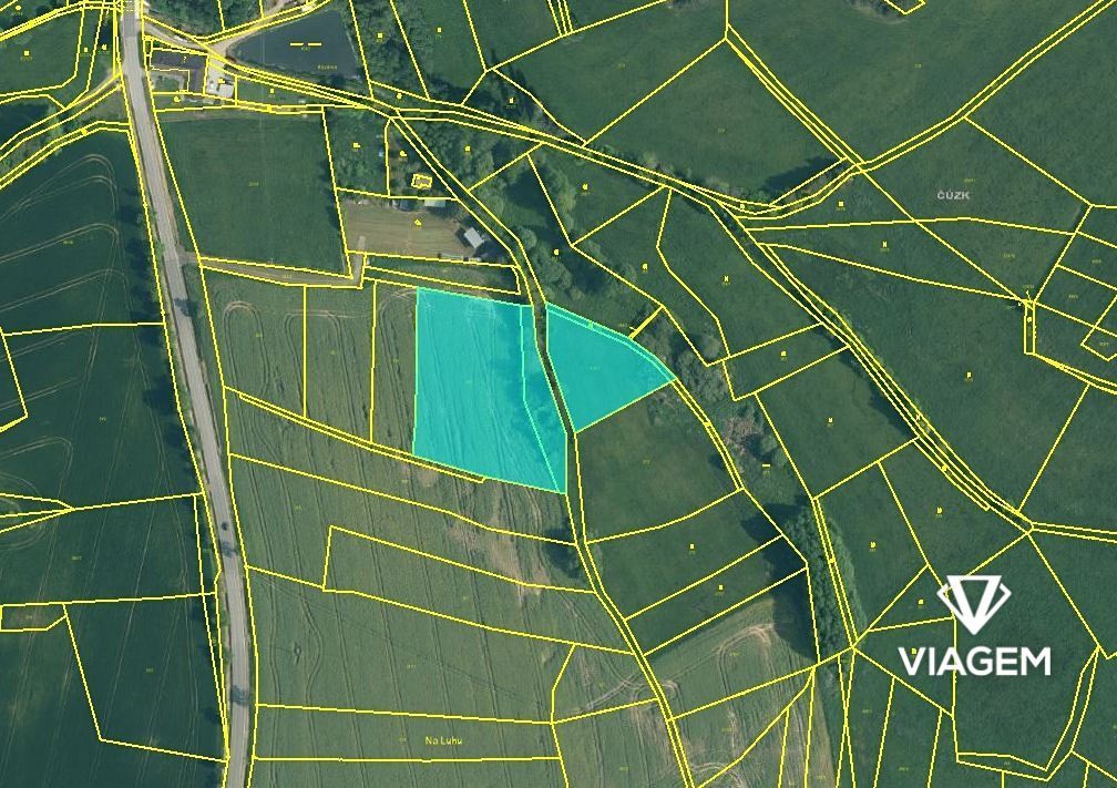 Exkluzivně Vám nabízíme pozemky v katastrálním území Újezdec