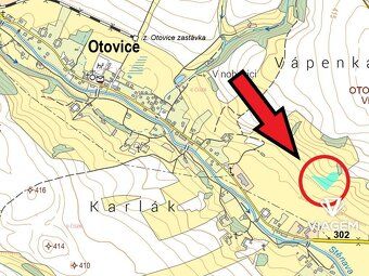 Exkluzivně Vám nabízíme pozemek v katastrálním území Otovice