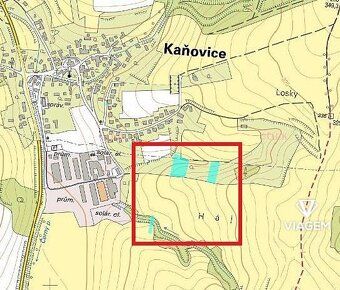 Nabízím vám pozemky v katastrálním území Kaňovice u Luhačovi