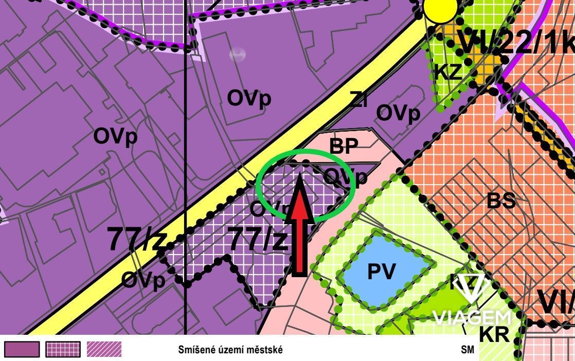 Nabízím vám soubor pozemků v katastrálním území Pardubice, o
