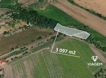 V exkluzivním zastoupení majitele nabízíme prodej pozemků na