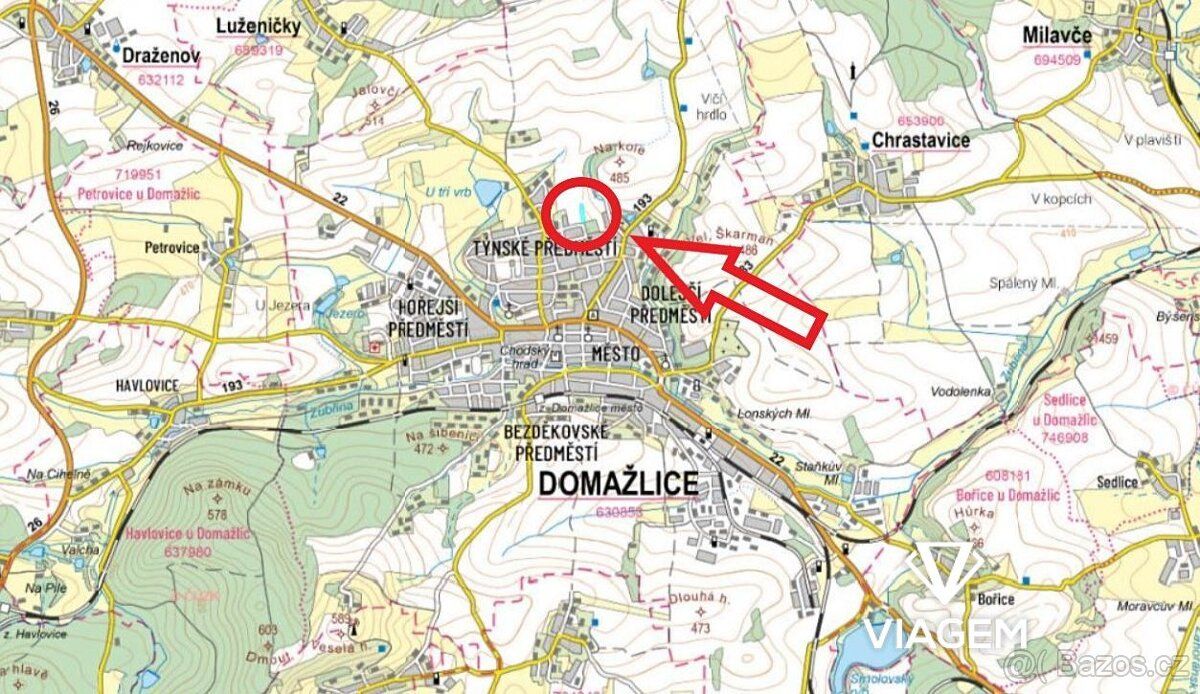 Exkluzivně Vám nabízíme pozemky v katastrálním území Domažli