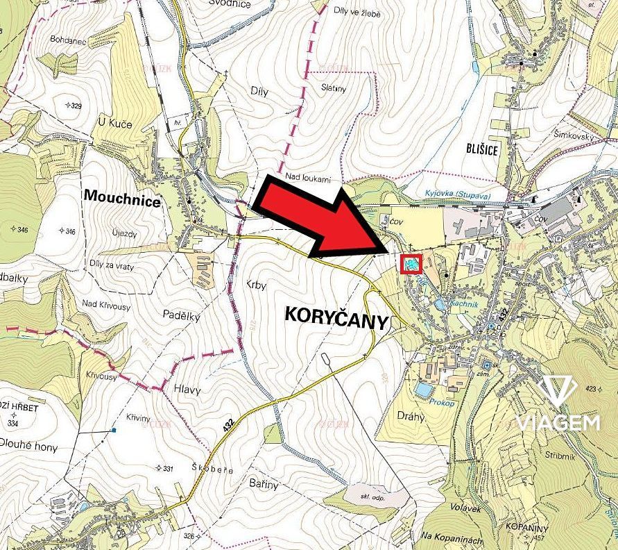 Nabízíme Vám ke koupi pozemky v katastrálním území Koryčany,