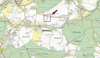 Exkluzivně Vám nabízíme pozemky v katastrálním území Zahořan