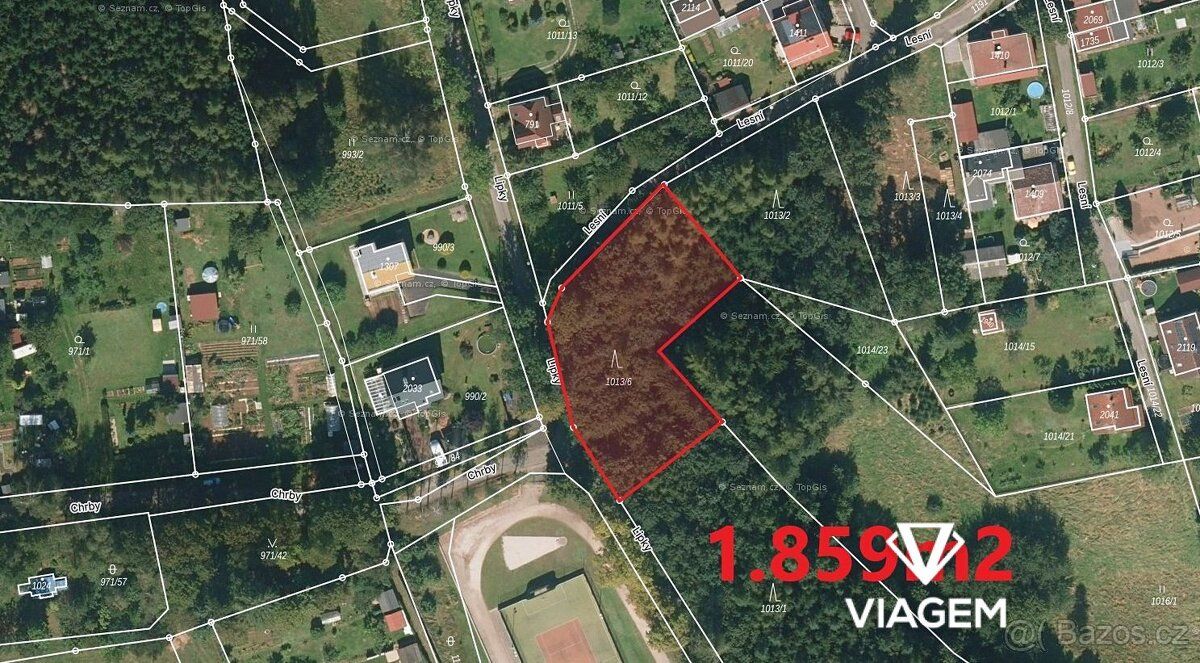 V exkluzivním zastoupení majitele nabízím pozemek o výměře 1