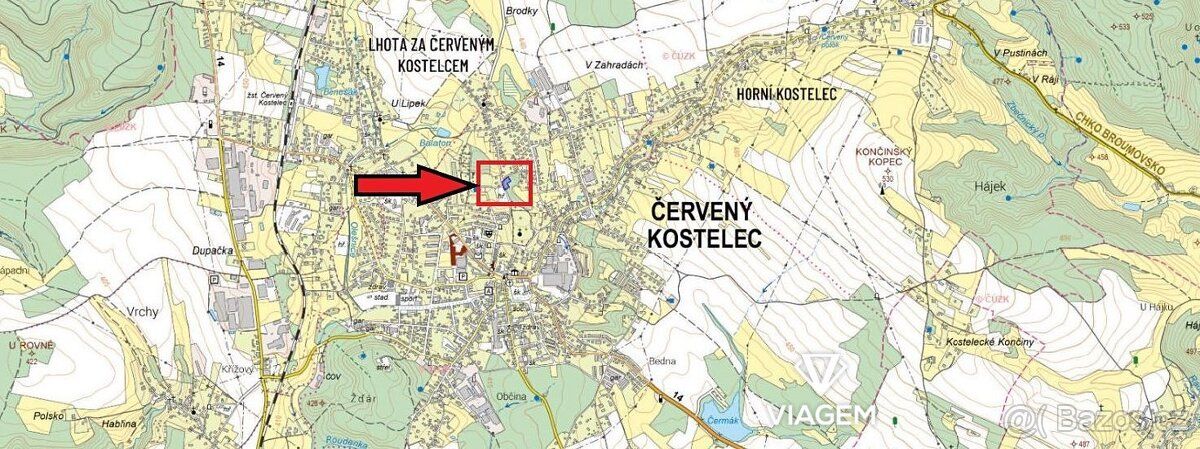 V exkluzivním zastoupení majitele nabízím pozemek o výměře 1