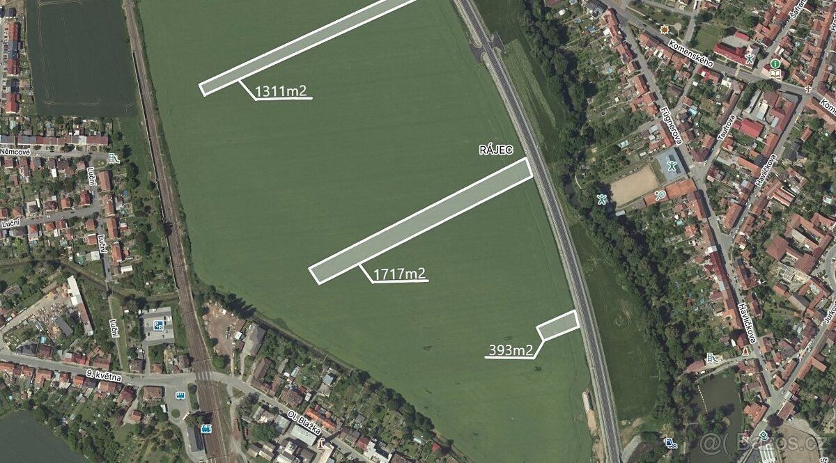 Exkluzivně Vám nabízíme pozemky v katastrálním území Rájec n