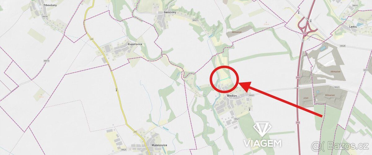 Exkluzivně Vám nabízíme k prodeji 50% podíl na parc. č. 636/