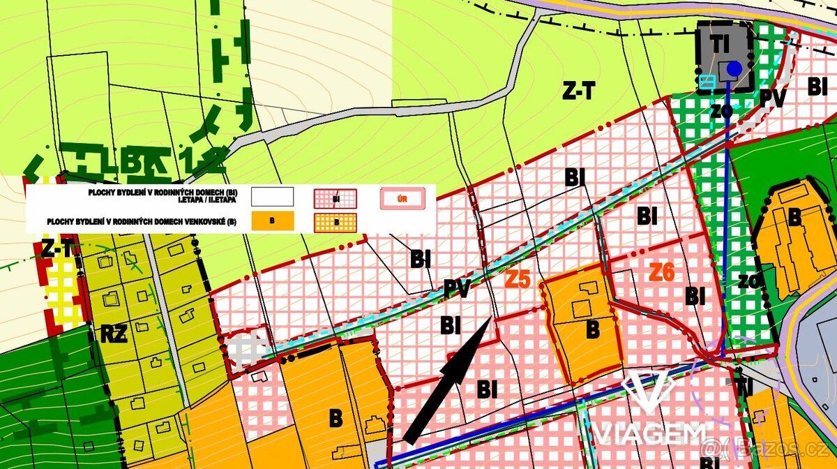 Nabízíme k prodeji pozemky ve 100% vlastnictví, parc. č. 126