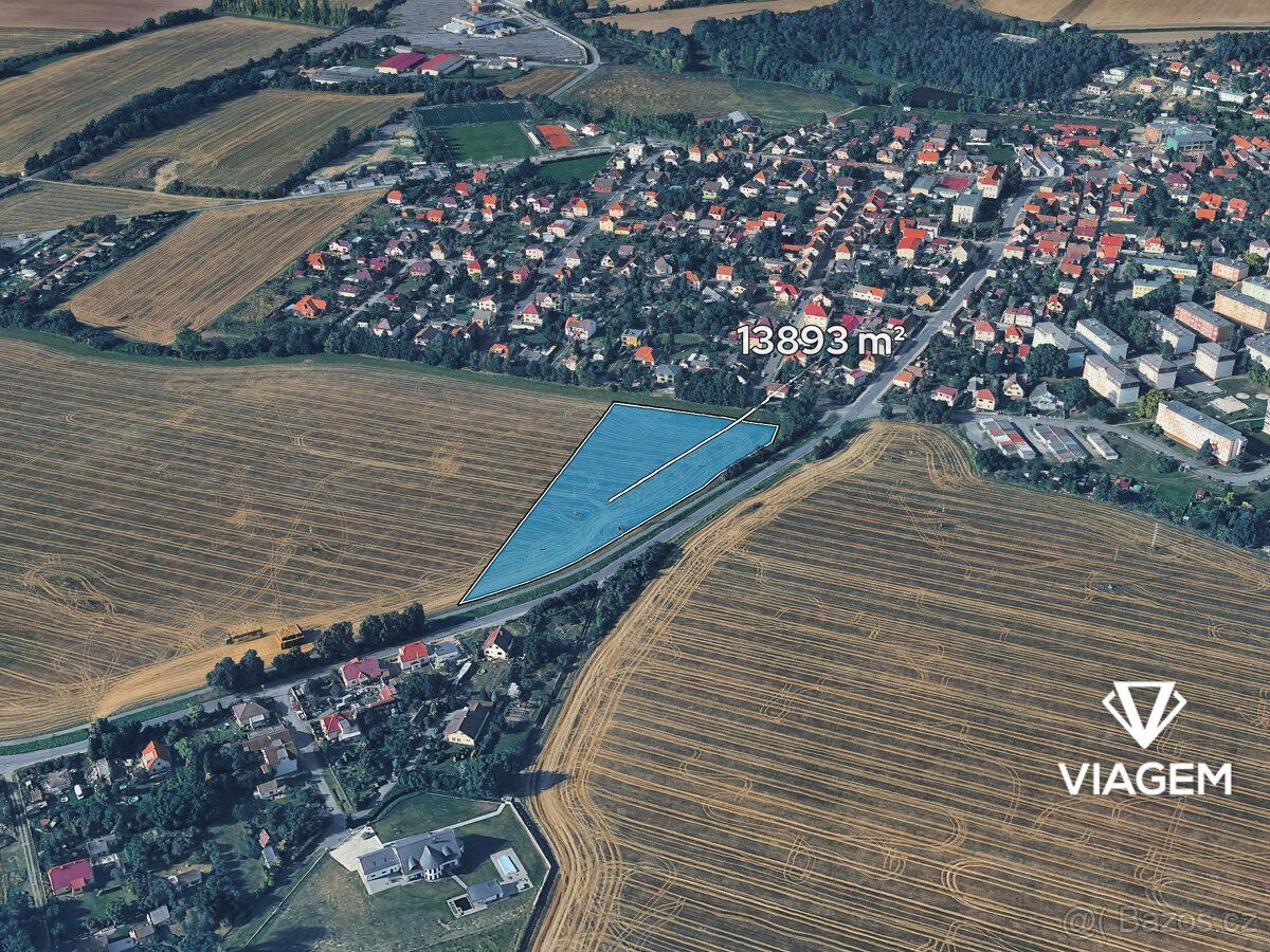 Nabízíme investiční pozemky v katastrálním území Chlumčany u