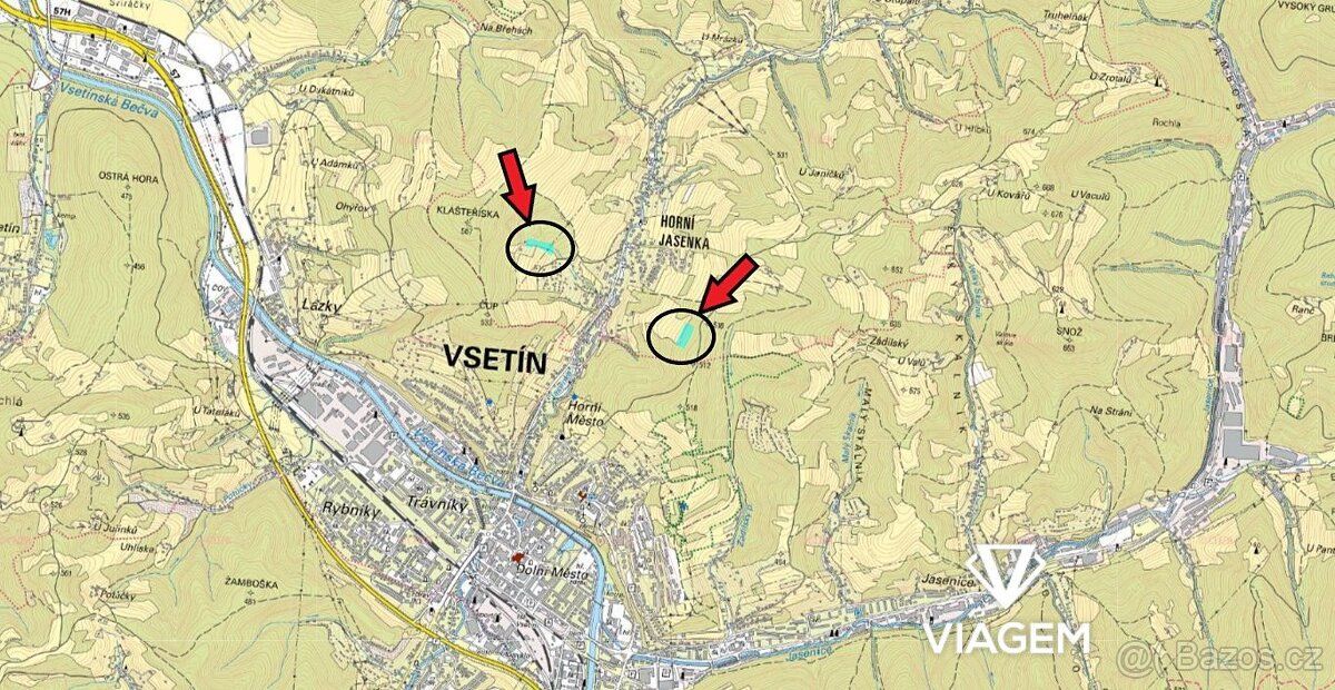 Nabízíme Vám ke koupi pozemky v katastrálním území Jasenka, 