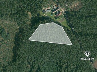 Exkluzivně Vám nabízíme lesní pozemek o výměře 1 635 m² v ka