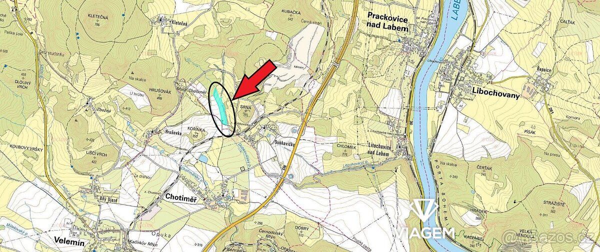 Nabízíme k prodeji louku o výměře 8 749 m², situovanou v kli