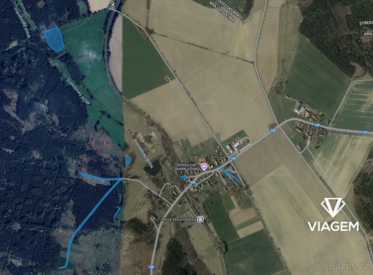 Nabízíme Vám ke koupi pozemky v katastrálním území Nová Ves 