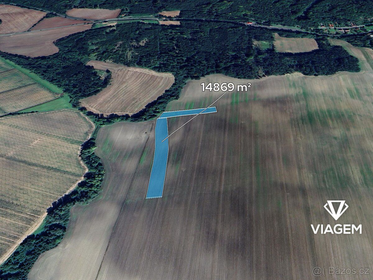 Nabízíme ornou půdu v katastrálním území Mutějovice, okres R