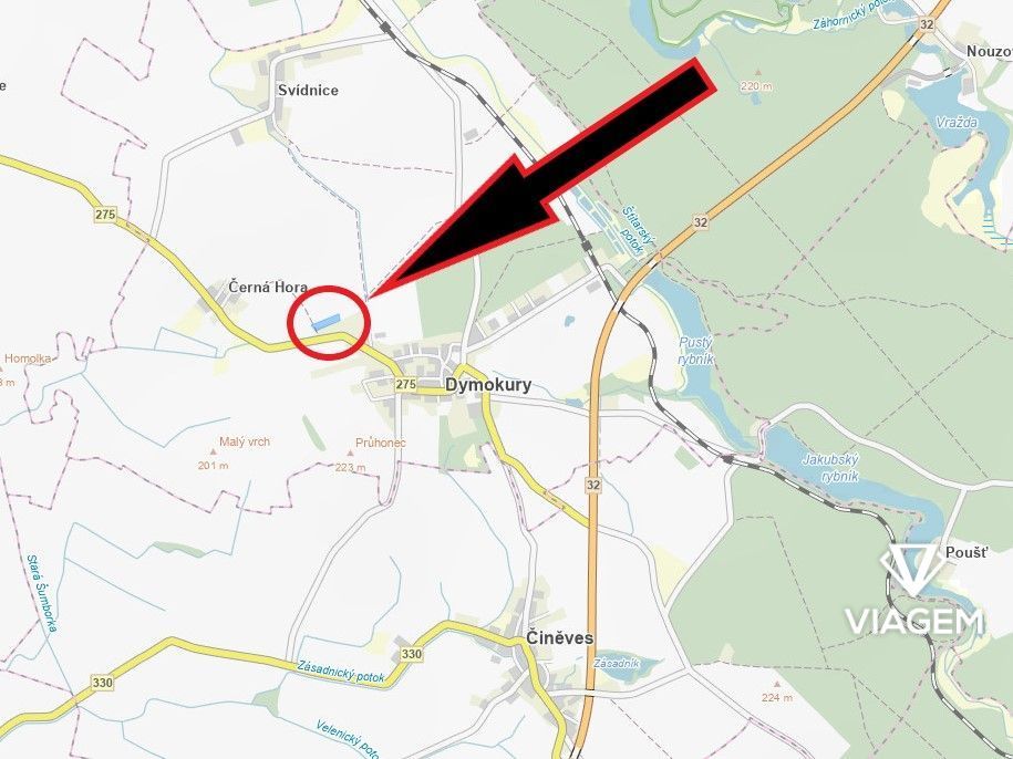 Exkluzivně Vám nabízíme podíl pozemku v katastrálním území D
