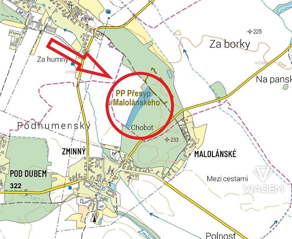 V exkluzivním zastoupení majitele nabízíme pozemek o výměře 