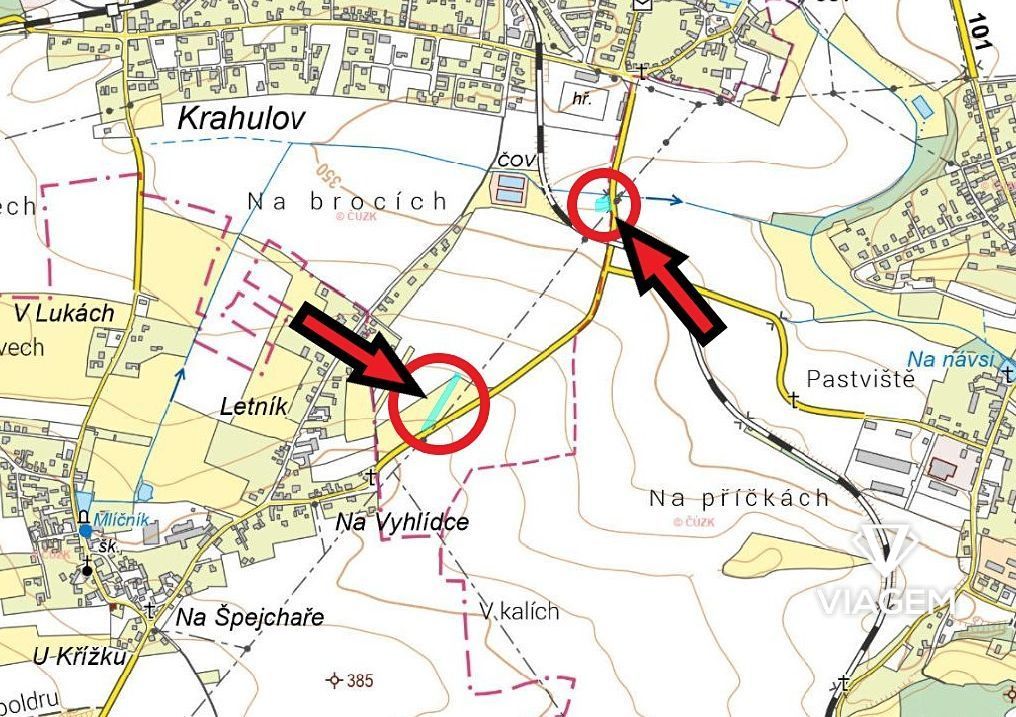 Exkluzivně Vám nabízíme pozemky v katastrálním území Nučice 