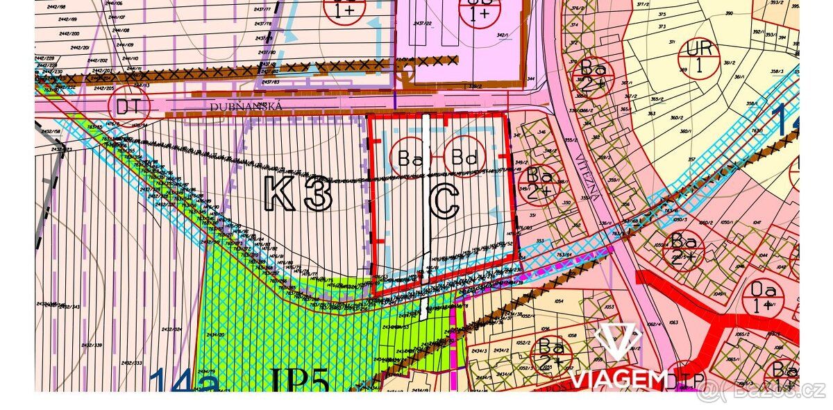 Exkluzivně Vám nabízíme k prodeji pozemky parc. č. 1476/9, 1