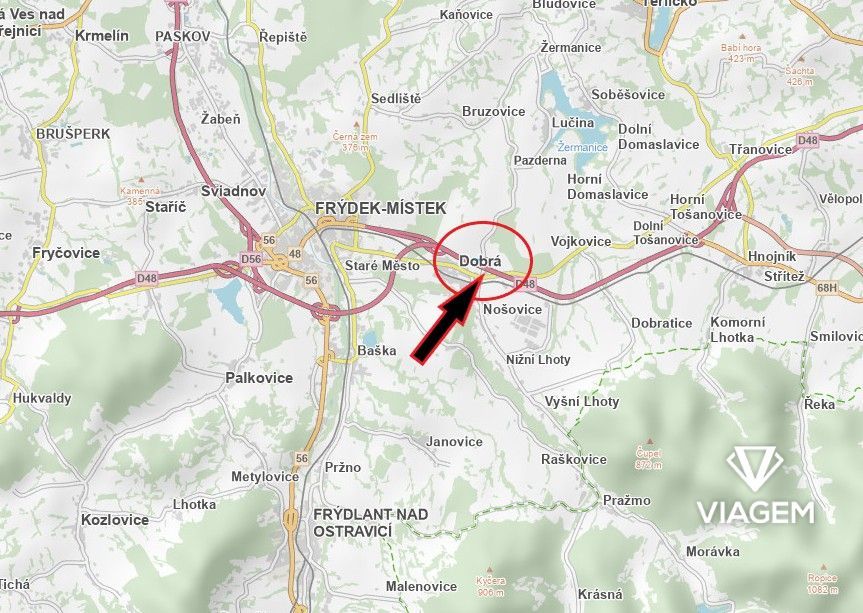 Exkluzivně Vám nabízíme pozemek v katastrálním území Dobrá u