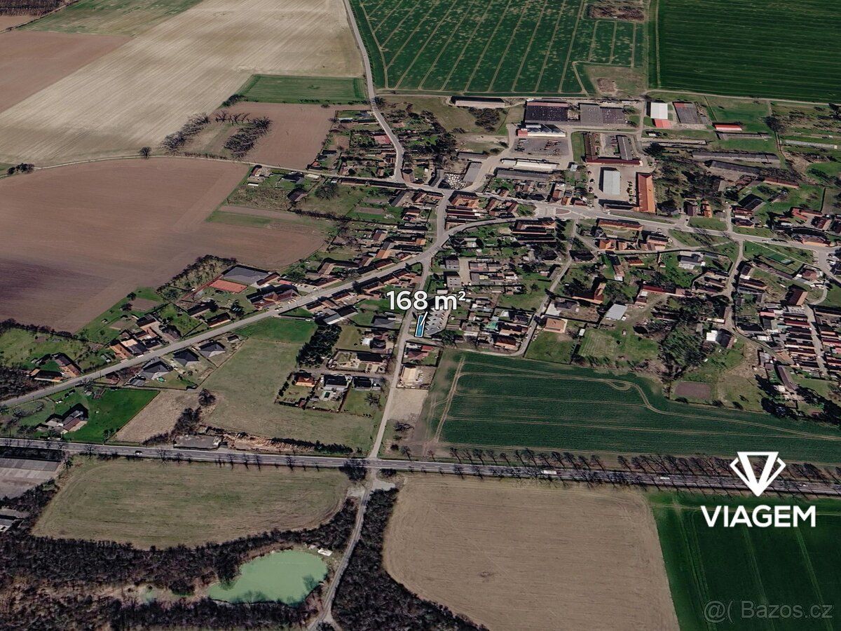 Exkluzivně Vám nabízíme pozemek o výměře 168 m² v katastráln