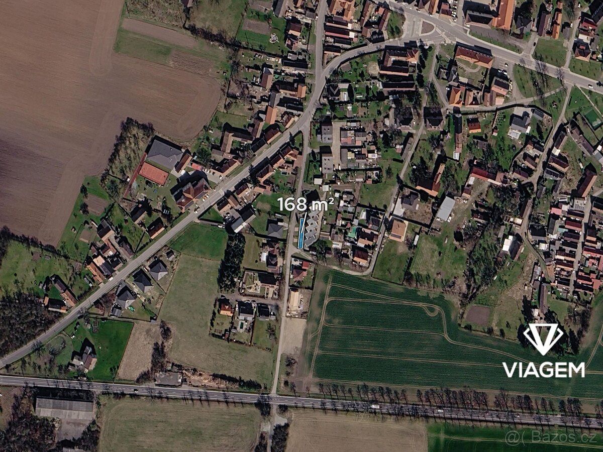 Exkluzivně Vám nabízíme pozemek o výměře 168 m² v katastráln