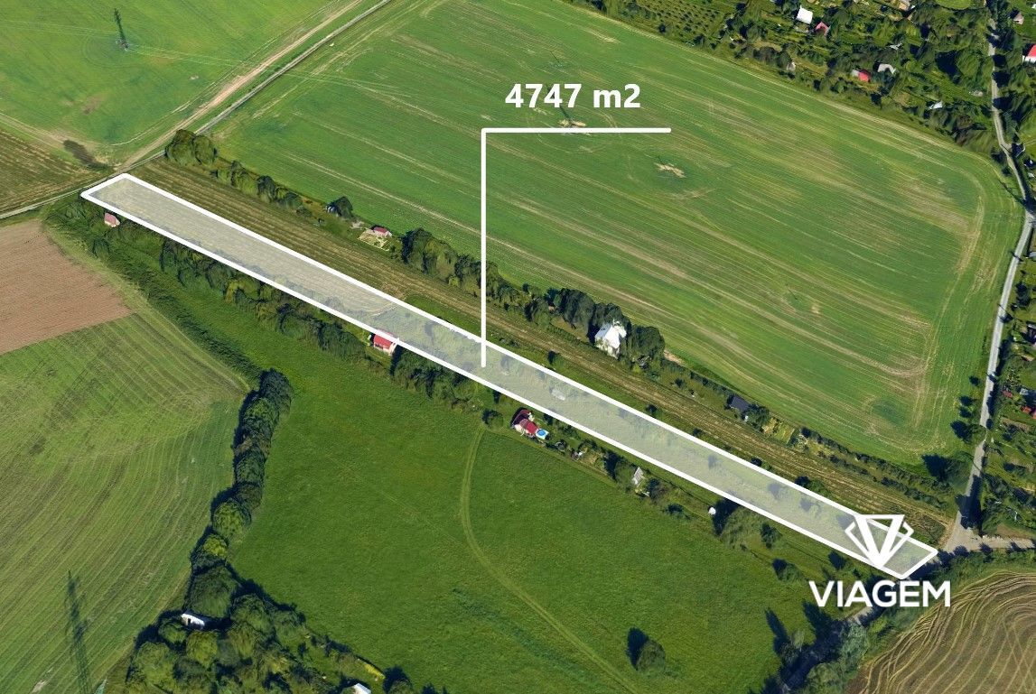 Nabízíme zahradu o výměře 4 747 m² v katastrálním území Lipn