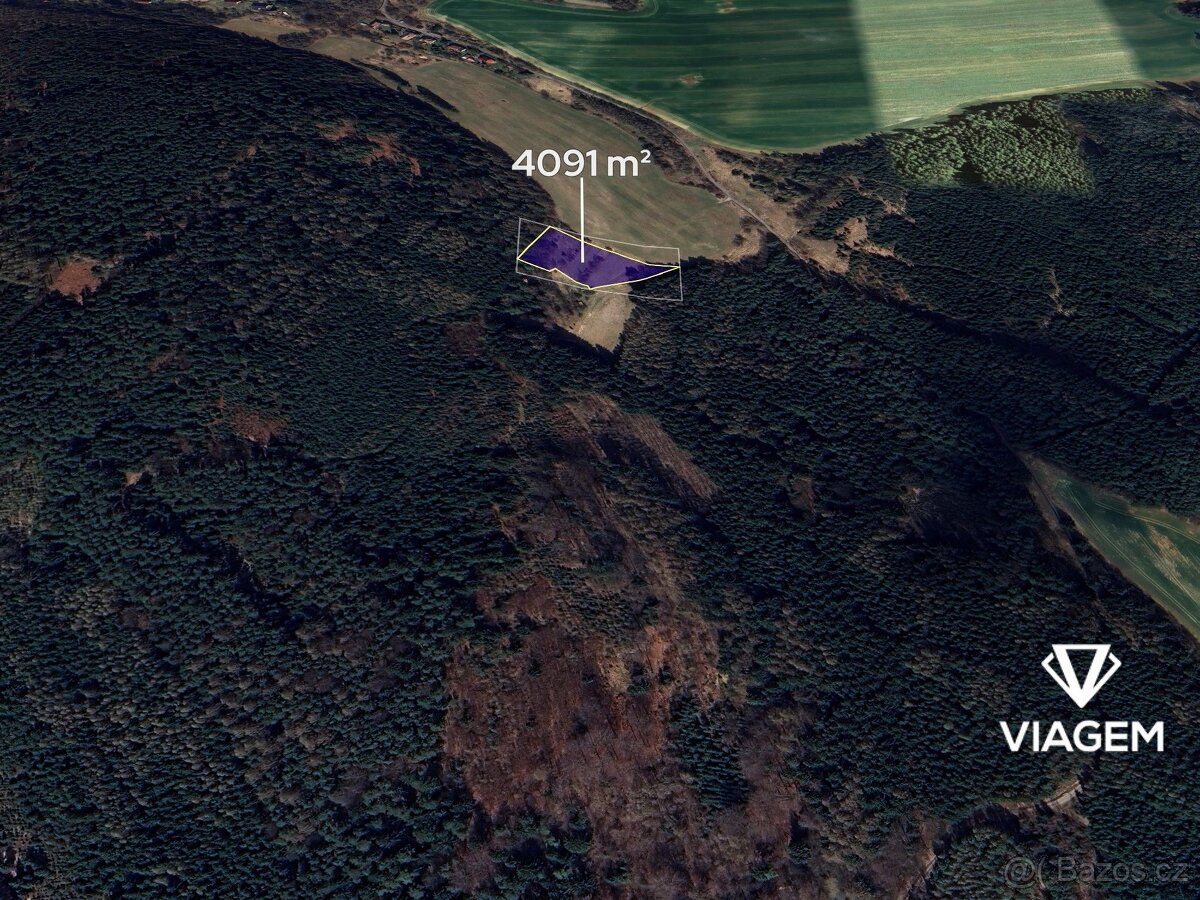 Exkluzivně Vám nabízíme pozemek parc. č. 1429 o výměře 4091 