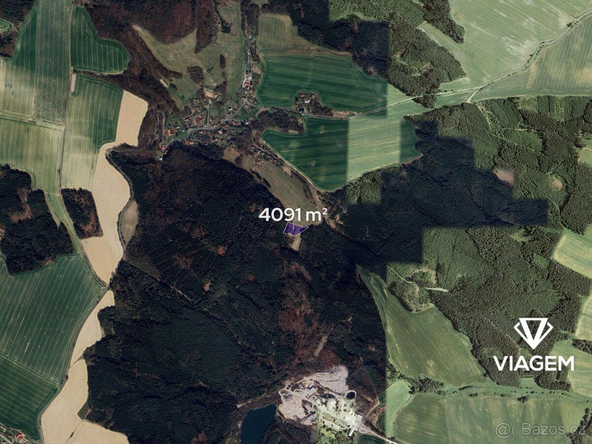 Exkluzivně Vám nabízíme pozemek parc. č. 1429 o výměře 4091 
