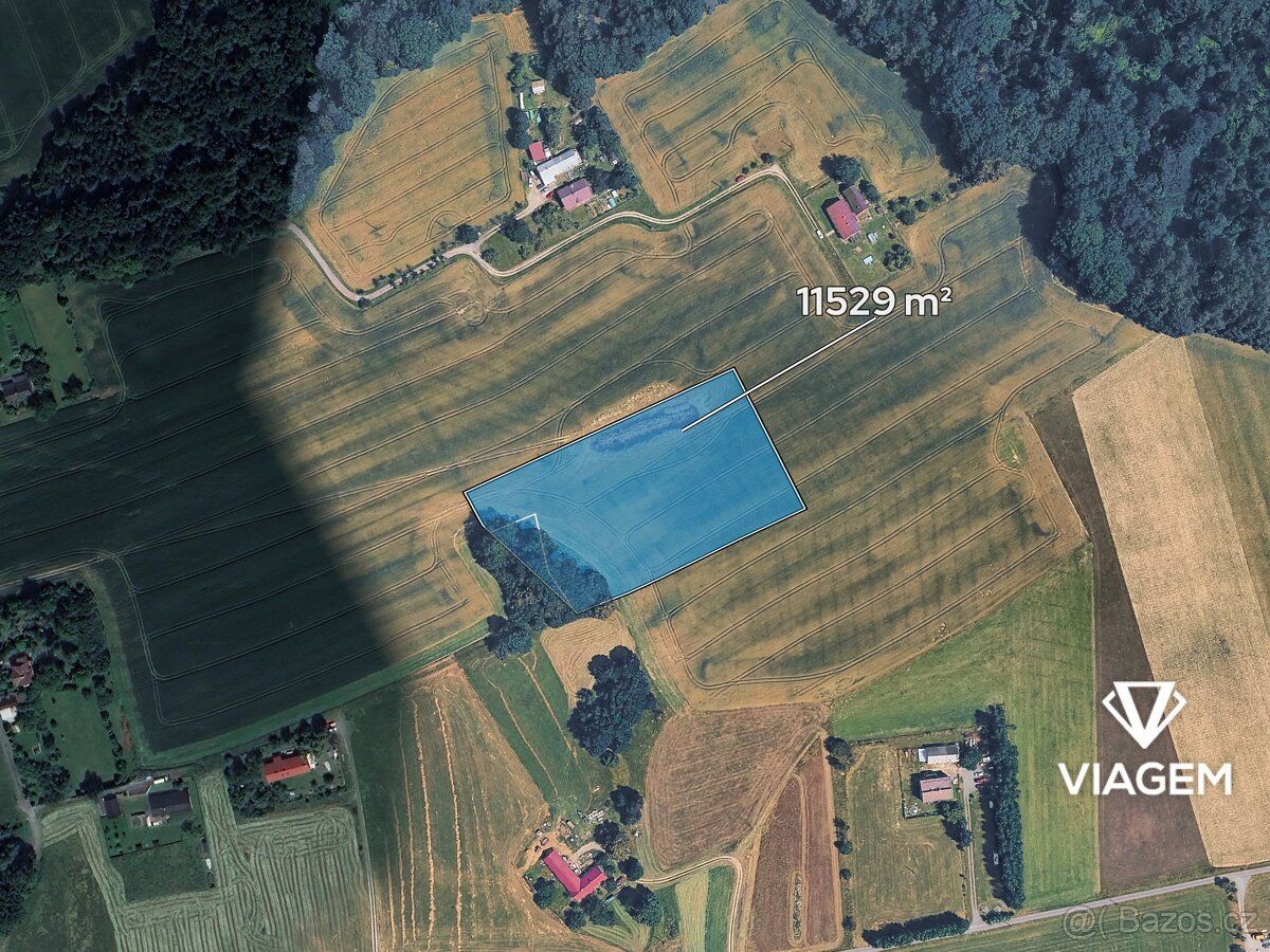 Exkluzivně Vám nabízíme podíl na souboru pozemků o celkové v