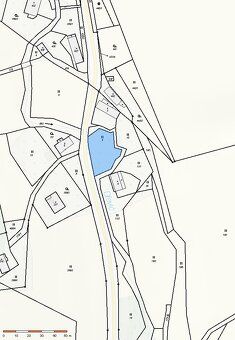 K prodeji stavební pozemek Dolní Vernéřovice 637 m². Dovoluj