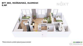 Nabízíme k prodeji moderní a promyšleně řešený byt o dispozi