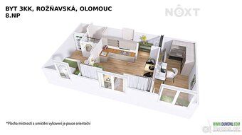 Nabízíme k prodeji moderní a promyšleně řešený byt o dispozi
