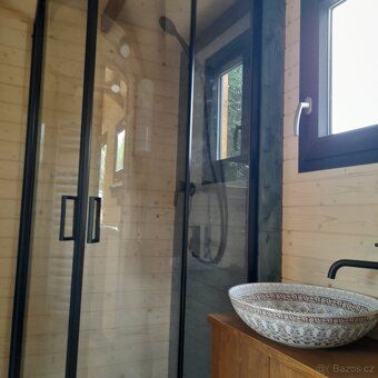 Prodám nový zateplený Tiny house včetně vybavení. Rozvody el