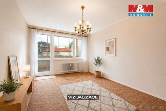 Nabízíme k prodeji družstevní byt 2+kk s lodžií o podlahové 